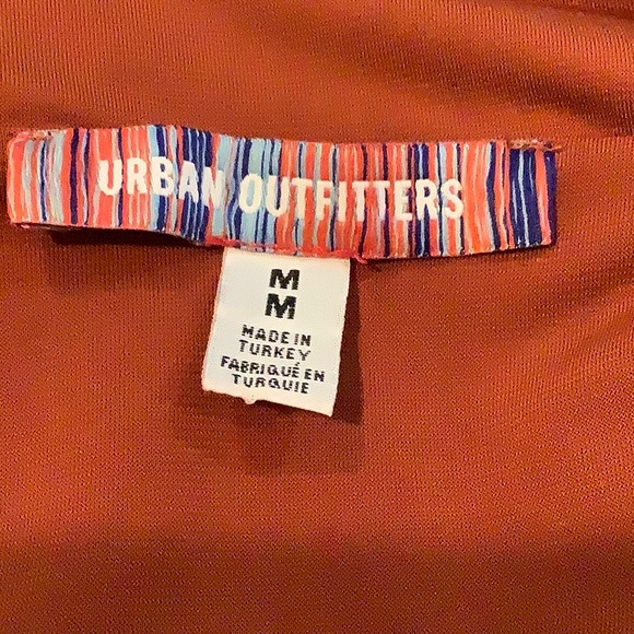 URBAN OUTFITTERS Brown/Pink“Love” Dress, Medium - Picture 8 of 10